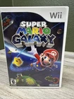 Super Mario Galaxy (Nintendo Wii, 2007) CIB Complete In Box w/ Manual Tested