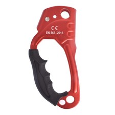 8 13mm Tree Arborist Rappelling Gear Rope Right Hand Ascender Rock Climbing Red