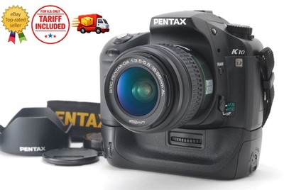 SC 6278[TOP MINT] Pentax K10D 10.2MP Digital Camera Body + DA 18-55mm Lens Japan