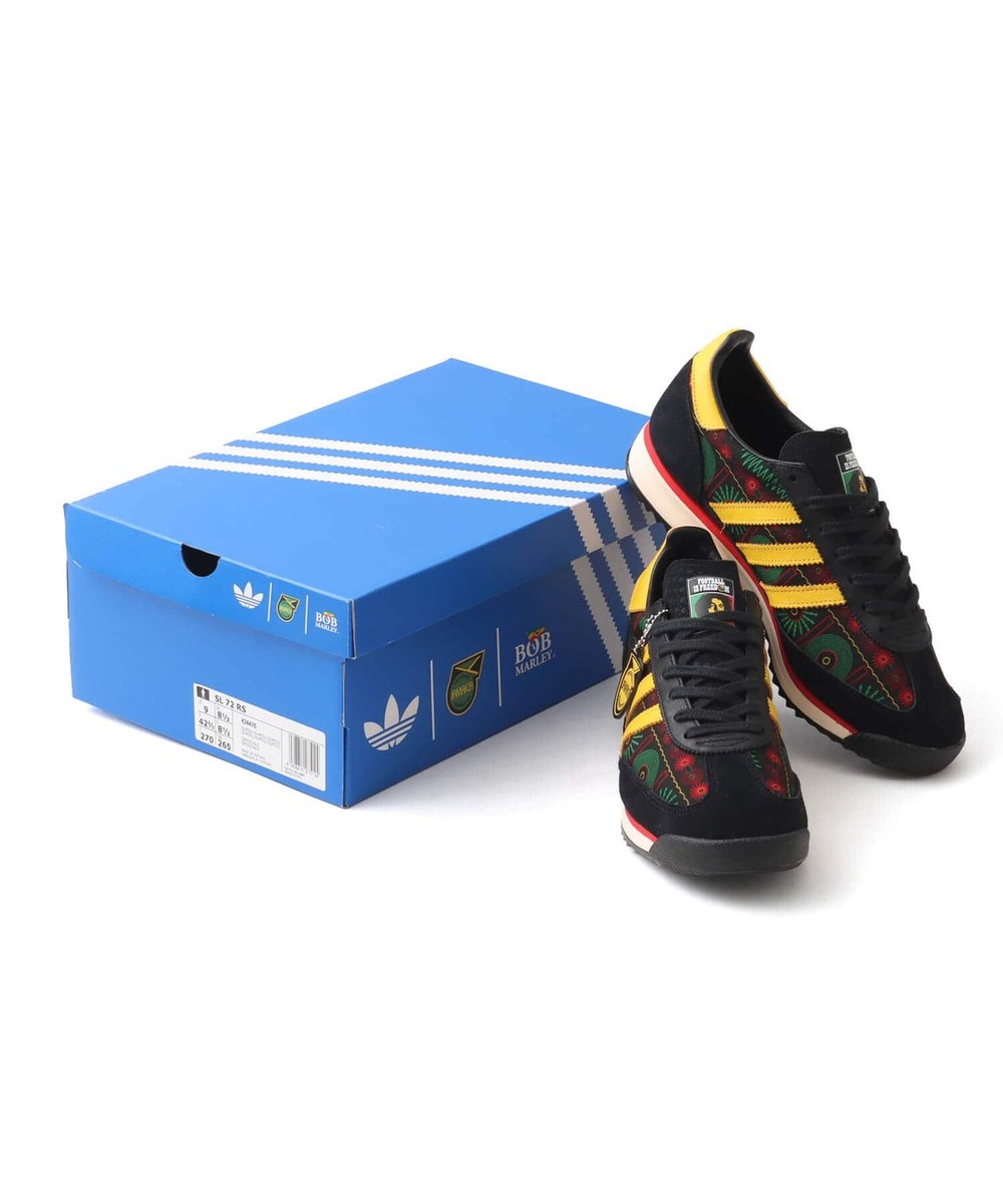 adidas Originals SL 72 Rs Jff x Bob Marley Multi Colour Dark Green