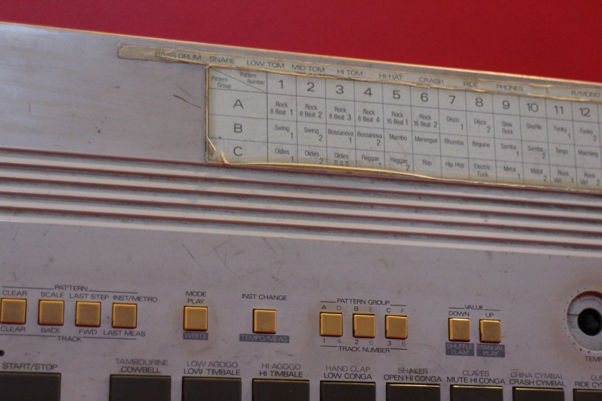 Roland Tr-626 Vintage Rhythm Composer Drum Machine W753 for sale