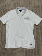 Twisted Soul Heritage White Polo Shirt – Men’s L. #121