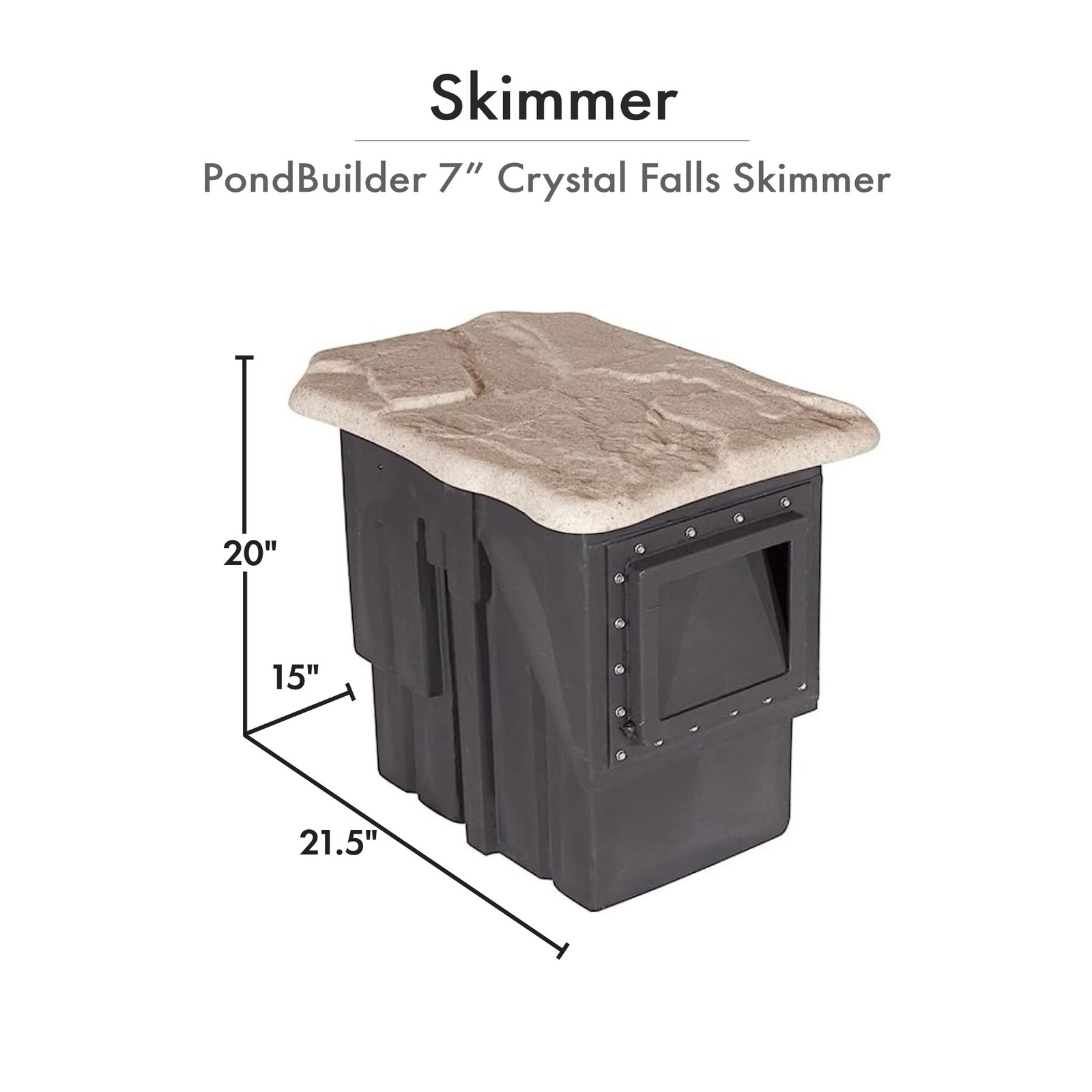 Half Off Ponds PVCSC0 - 15' x 20' Small Hybrid PVC Pond Kit