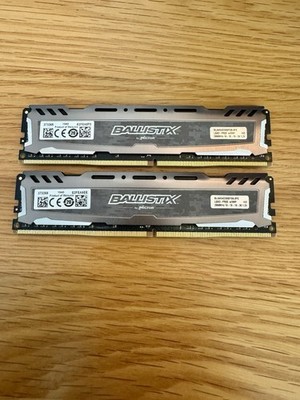 Micron Ballistix Sport 8GB DDR4 RAM 2666MHz BLS4G4D26BFSB.8FE CL16