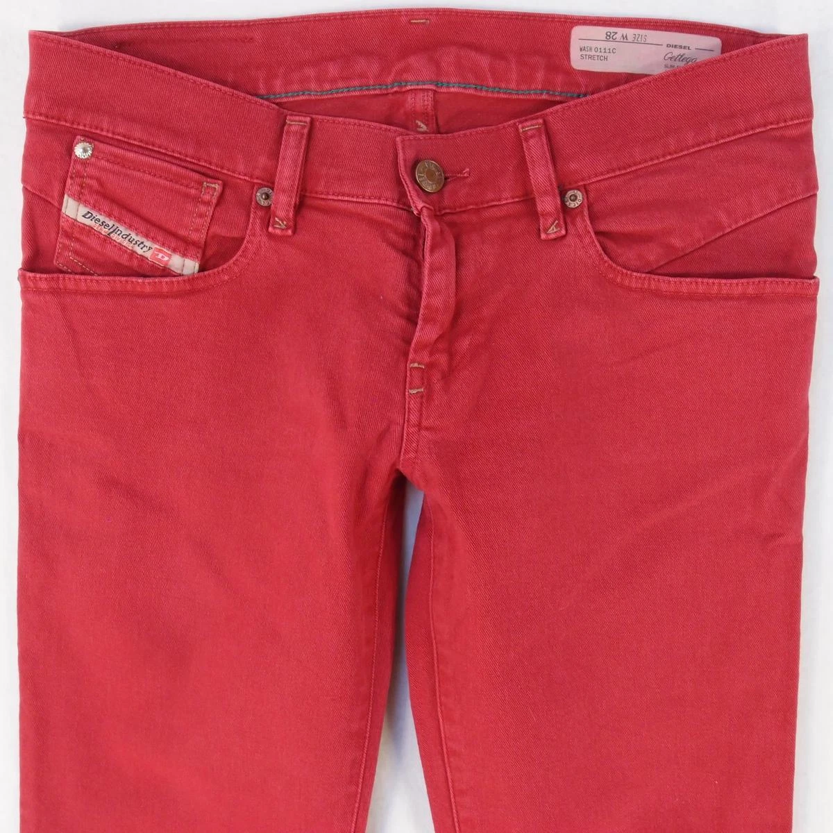 Red hotsell colour jeans