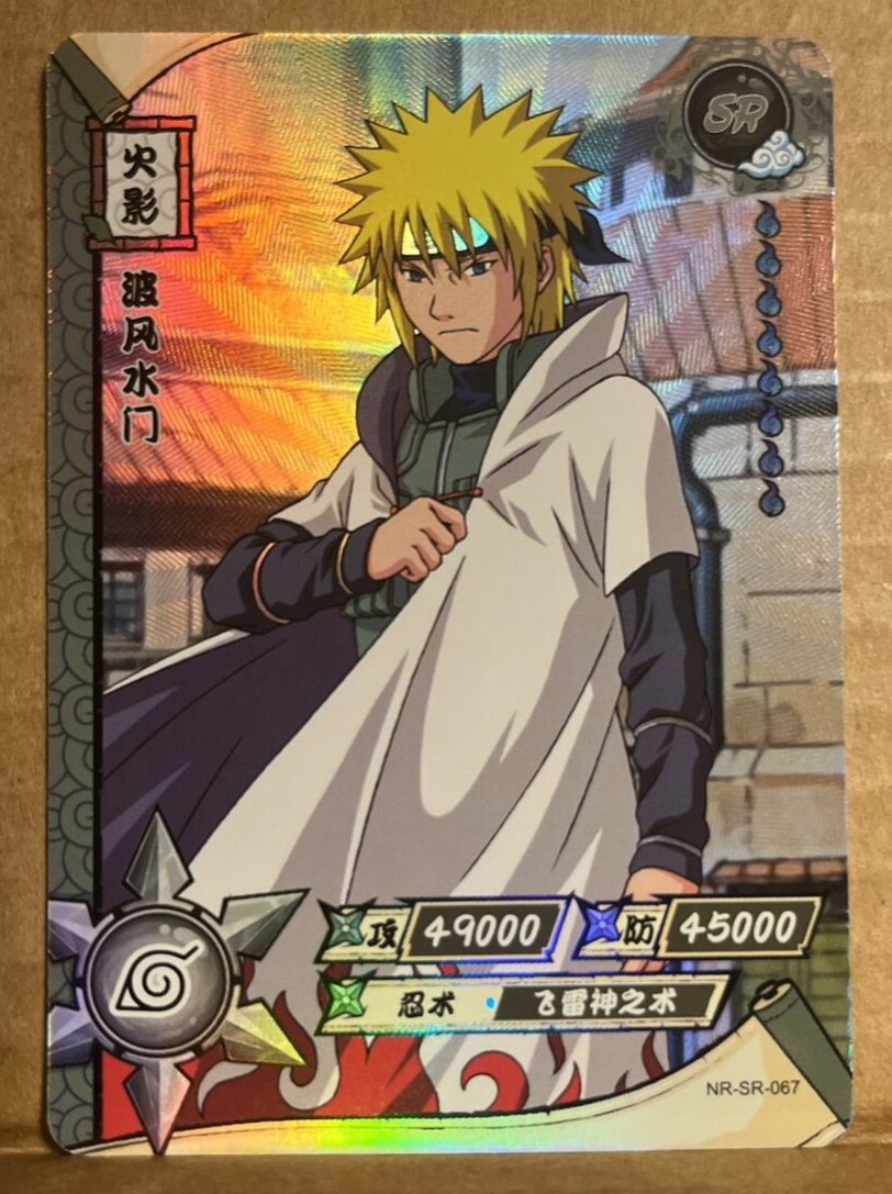 Carta Naruto Oficial Importado (Minato Namikaze) NR-SLR-022