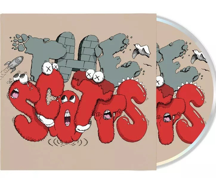 洋楽 Travis Scott Kaws cd set TRAVIS SCOTT x KAWS II OFFICIAL THE SCOTTS CD SINGLE RARE SOLD OUT