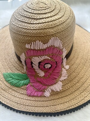Betsey Johnson Red Floral Bucket Hat Betsey Johnson | Accessories | Luv Betsey By Betsey Johnson  main image 4