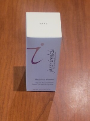 Jane Iredale Beyond Matte Liquid Foundation M15 NEW  ships FREE USPS Priority