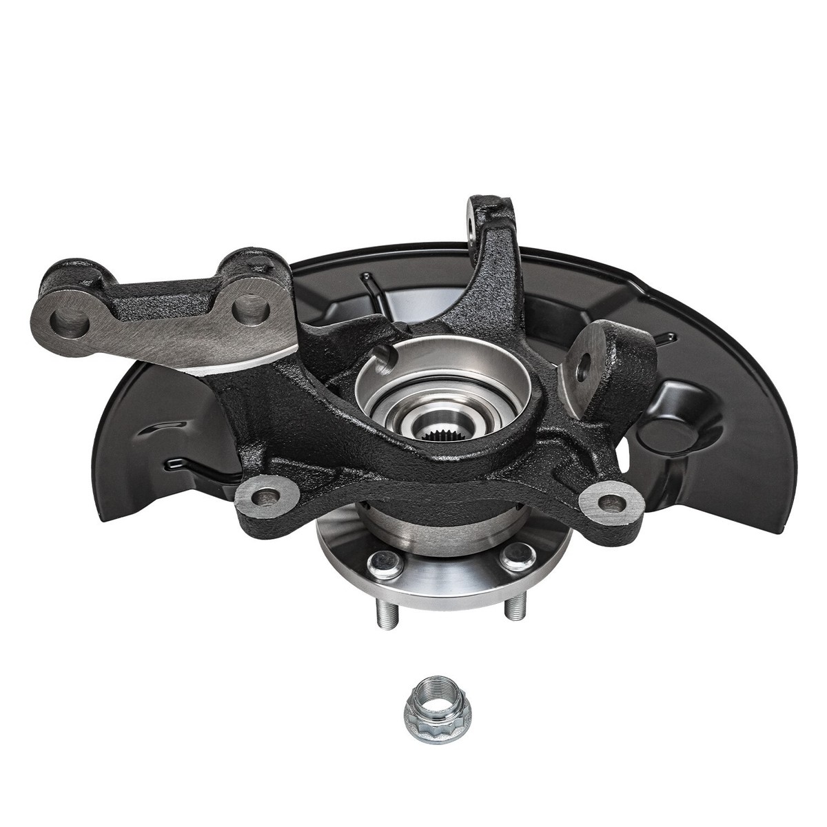 Front Left Side Steering Knuckle Wheel Bearing Hub For 2012 - 2017 Toyota Camry - Foto 5