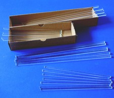 Glasstabset Glasrührstab Ø7mm L300mm oder Ø6mm L200mm (10, 20 oder 40-er Set)