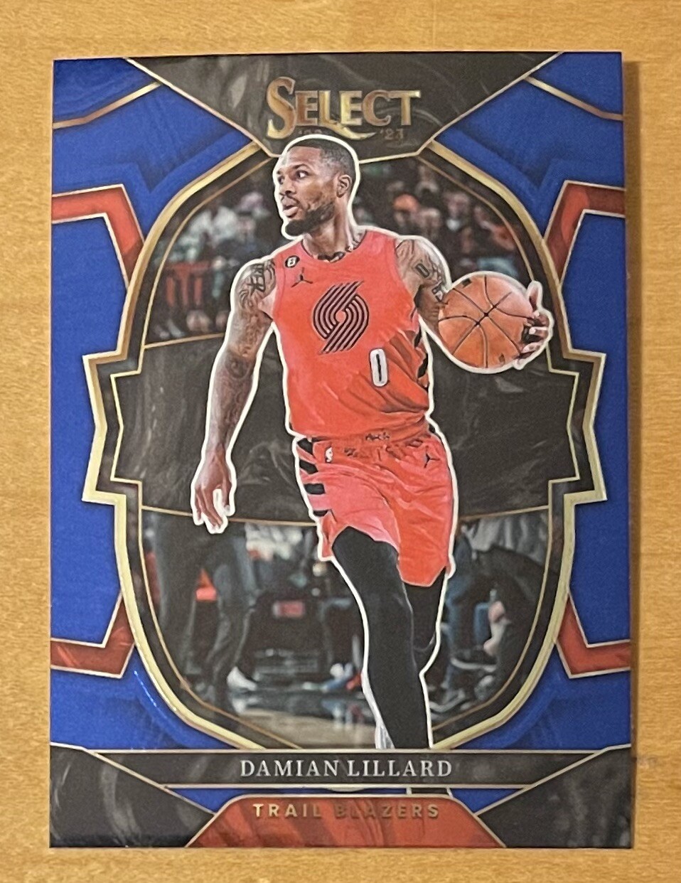 Damian Lillard 2022-23 Panini Select Concourse #7 Portland Trail Blazers NM-MT