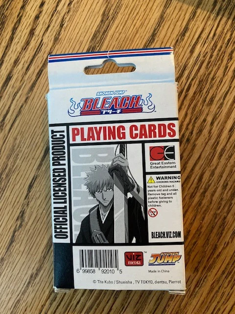 Bleach Playing Cards with art from the anime and manga series Bleach - Image 3 of 4