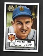 GEORGE KELL 2001 TOPPS ARCHIVES #231 DETROIT TIGERS