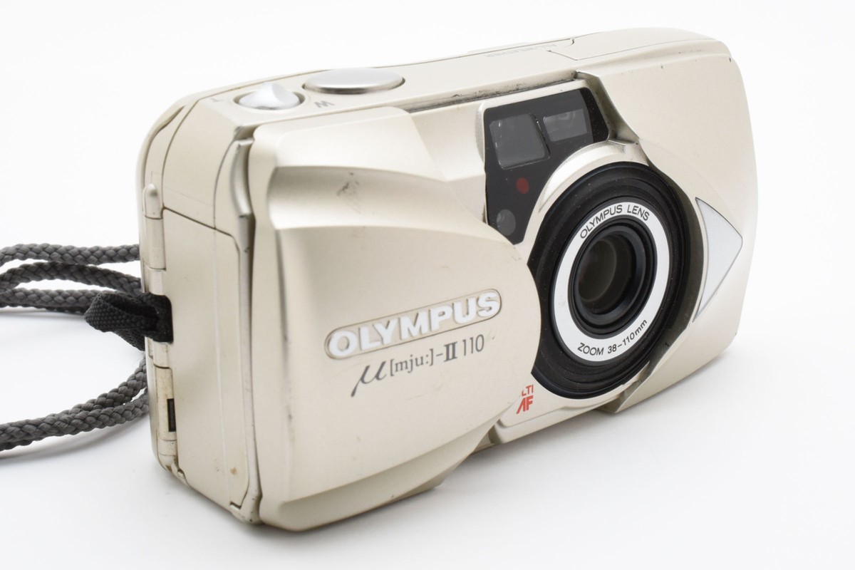 OLYMPUS μ[mju:]-II 110 Olympus μ mju II 110 Point & Shoot 35mm Film Camera From JAPAN | eBay