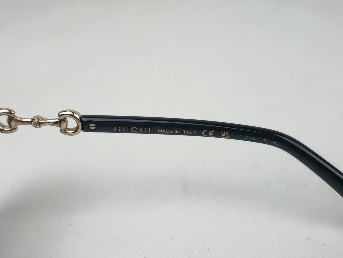 Gucci Women\'s Black Horsebit 57 mm Sunglasses GG0893S-001 gucci horsebit sunglasses products for sale | eBay main image 3