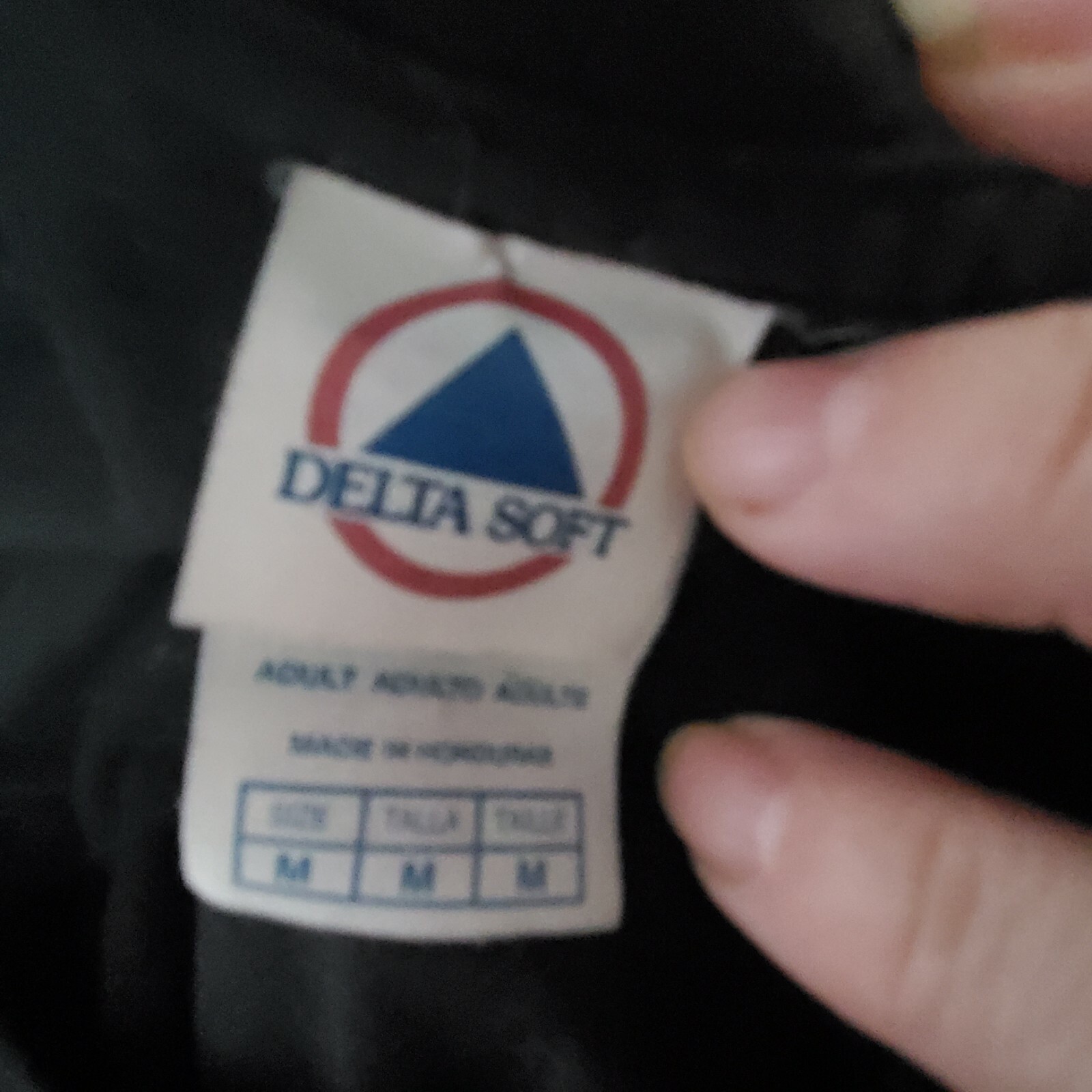 Delta Soft Women's Size Medium Basic Black Classi… - image 5