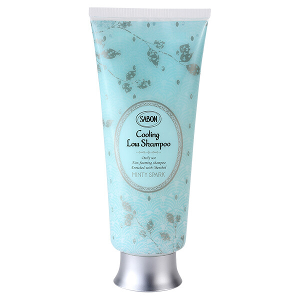 SABON Cooling Low Shampoo Minty Spark 200ml Non-Foaming Cream