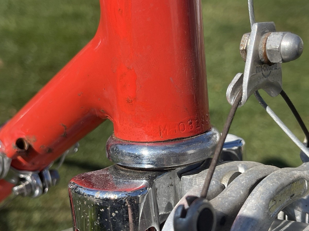 Orange 1972 Schwinn Super Sport Road Bicycle Fenders And