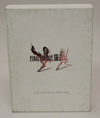 Final Fantasy XIII-2 Collector's Edition Xbox 360 CIB Complete Tested Working