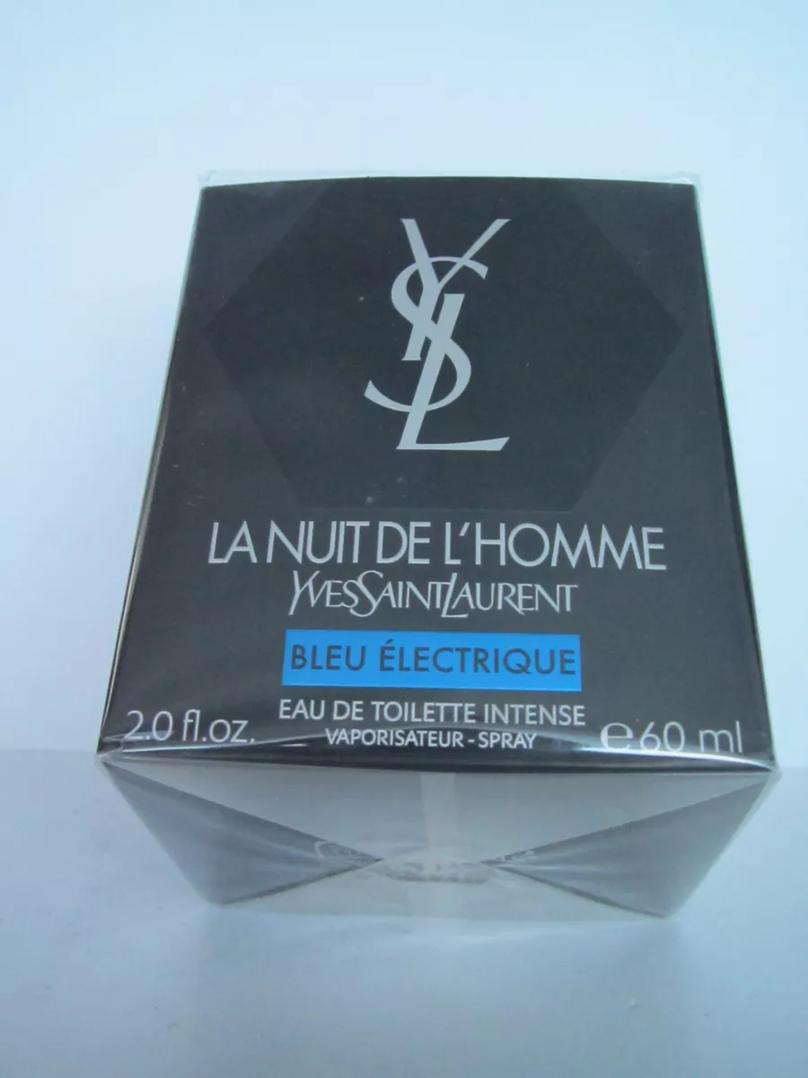 Yves Saint Laurent La Nuit de L'Homme Bleu Electrique Eau de Toilette Intense Spray 100ml/3.3oz