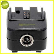 Hot Shoe Converter DF 8003 for Sony A - Minolta with TTL Slide  Sync PC Socket