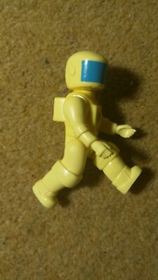 Fisher Price FP Construx Pilot Jointed Plastic Figure 7cm 1984 Hong Kong Action 