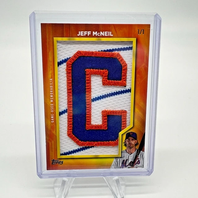 2024 Topps Update - Jeff McNeil - Own The Name Relic 1 of 1! - 1/1 New York Mets