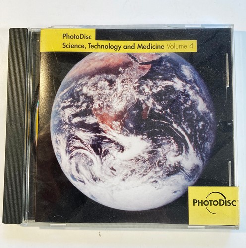 PhotoDisc 4 Science, Technology & Medicine Royalty-free Stock photos on CD