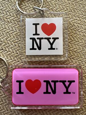 Vintage Keychain New York 2