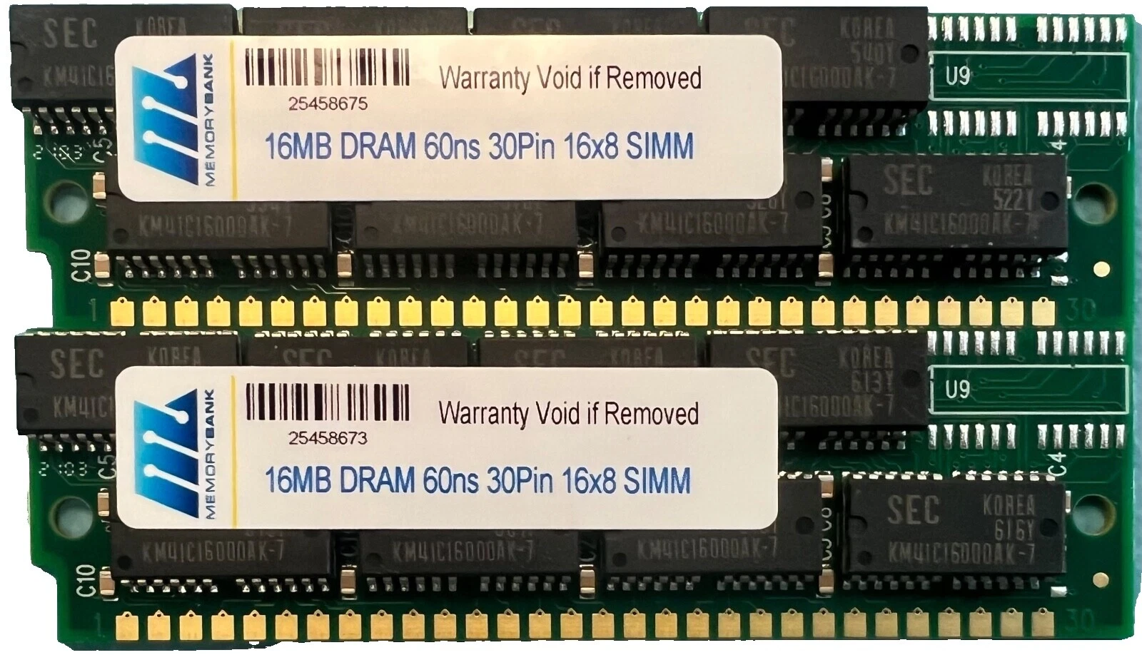 SIMM Computer RAM