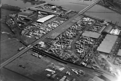 Muirhead and Sons Ltd Saw Mill and Brownlee and Co Scotland 1930s OLD PHOTO