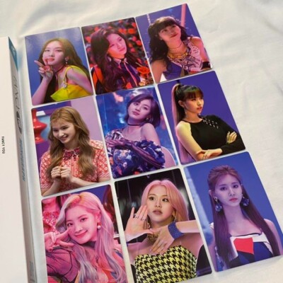 TWICE FANCY Monograph Photobook Photocard 2019 Ⅽomplete Set of 9
