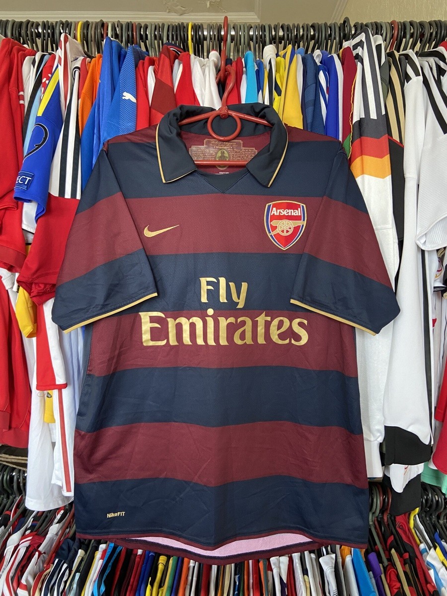 ARSENAL LONDON 2007 2008 THIRD FOOTBAL SHIRT SOCCER JERSEY