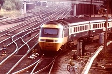 1979 British Rail BR Diesel Loco 43077 Darlington Railway Slide Ref 2937