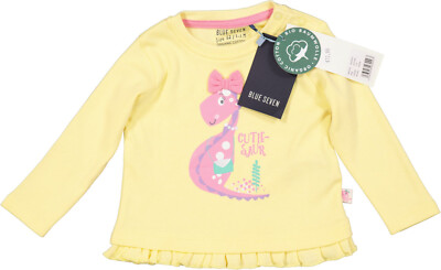 NEU! Blue Seven Baby Langarmshirt Gr. 62 gelb