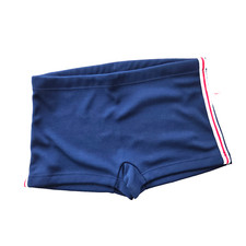 Men's XS S Jantzen Vintage Swimsuit Swimming Trunks Shorts Navy Blue SHORT