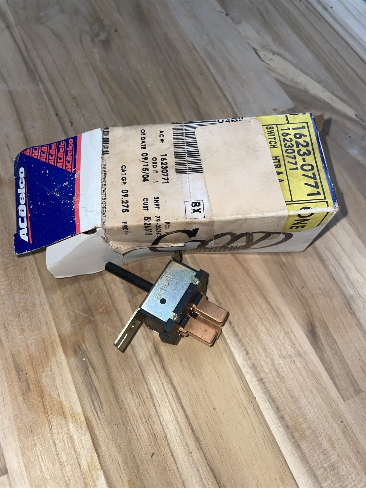 Genuine GM Blower Motor Switch 16230771 Fits Dodge and Jeep