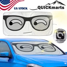 Car Windshield Sun Shade Visor Truck SUV Auto Front Window Shield Cover Cartoon