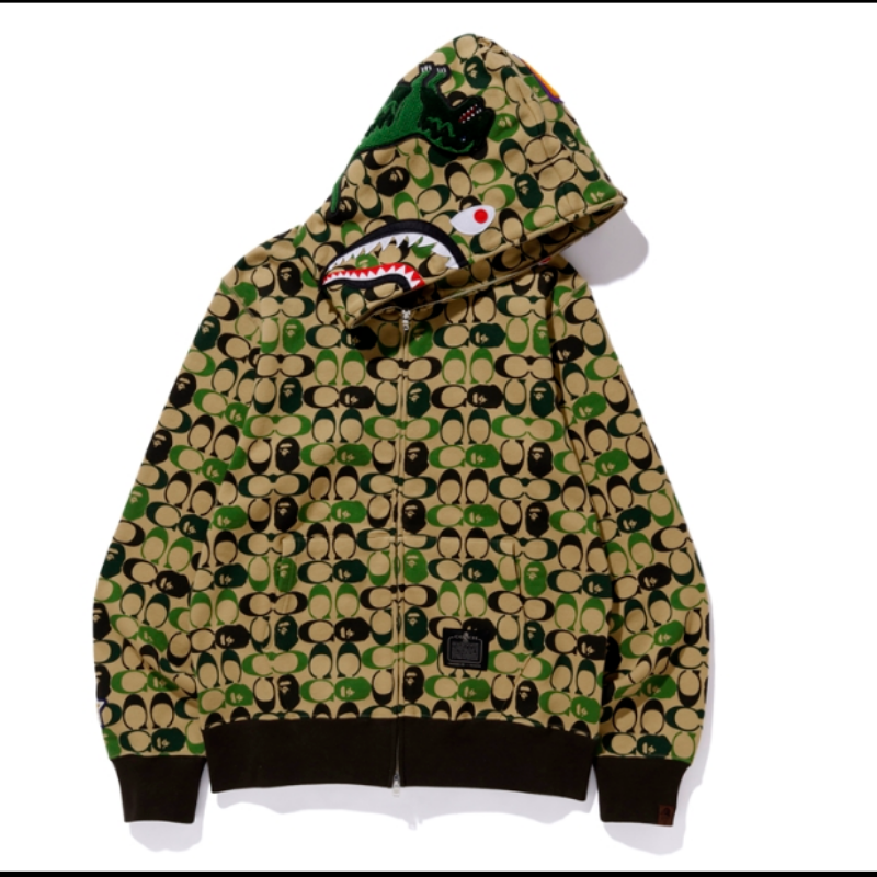 🔥 COACH x BAPE SHARK Camouflage Zip Hoodie Women's SMALL | eBay 🔥 COACH x BAPE SHARK Camouflage Zip Hoodie Women's SMALL | eBay