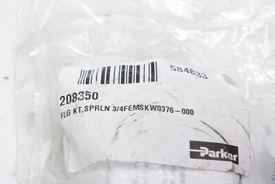 New Sealed OEM Parker FLG KT, SPRL 3/4FEMSKW0376-000 208350 584833