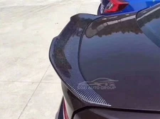 Real Carbon Fiber Trunk Spoiler Wing PSM Style For 06-11 BMW 3-Series E90 Sedan