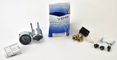 NEW VDO 701-1726 Water Temperature Gauge & Doosan 22942429 Temp Gauge