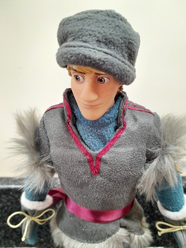 Disney Store Frozen Kristoff Doll Male Doll Figure Mattel - Picture 2 of 8
