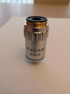 1 x Mikroskop Objektiv M40/0,65