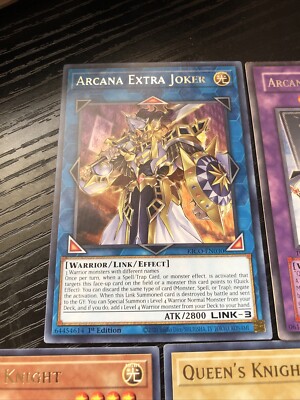 KNIGHTS DECK - Jack's King's Queen's Arcana Extra Joker - YuGiOh | eBay KNIGHTS DECK - Jack's King's Queen's Arcana Extra Joker - YuGiOh | eBay