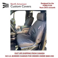 Ford F150 Seat Covers Front Pair Custom Fit 2016 2017 Sc438