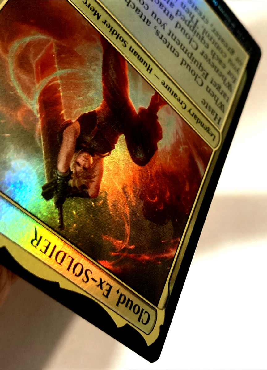 MTG Cloud, Ex-SOLDIER (Foil) Commander: Final Fantasy 2