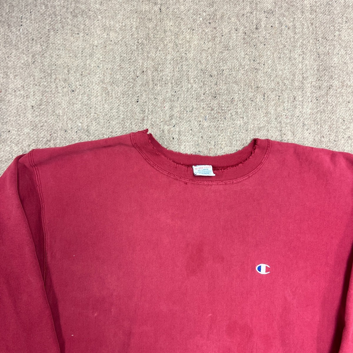 Vintage Champion Reverse Weave Sweatshirt Mens XXL Red 1990s