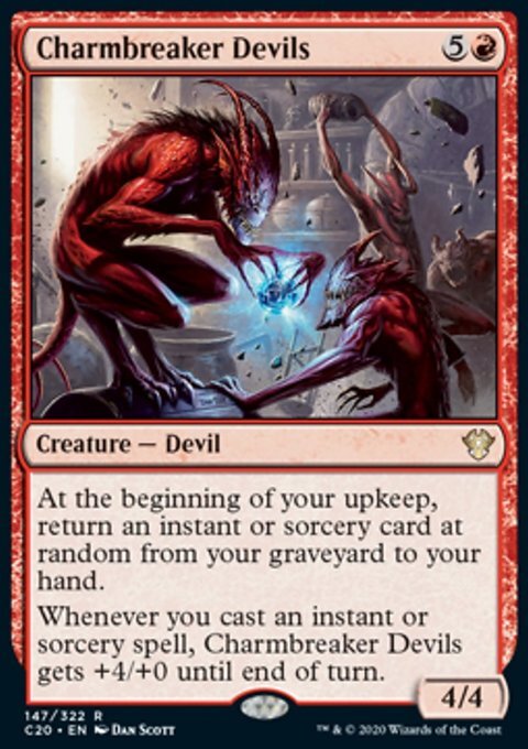 Magic the Gathering MTG Charmbreaker Devils (147) Commander 2020   LP